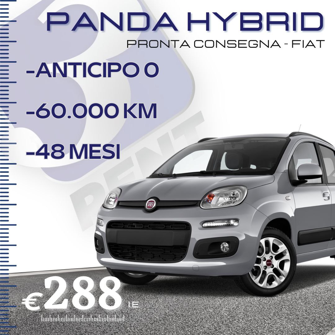 Panda Hybrid in pronta consegna!