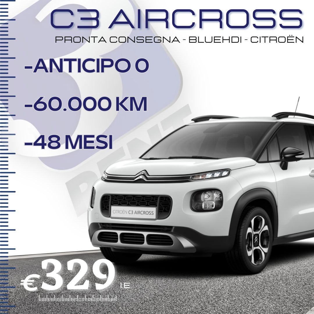 C3 Aircross in pronta consegna