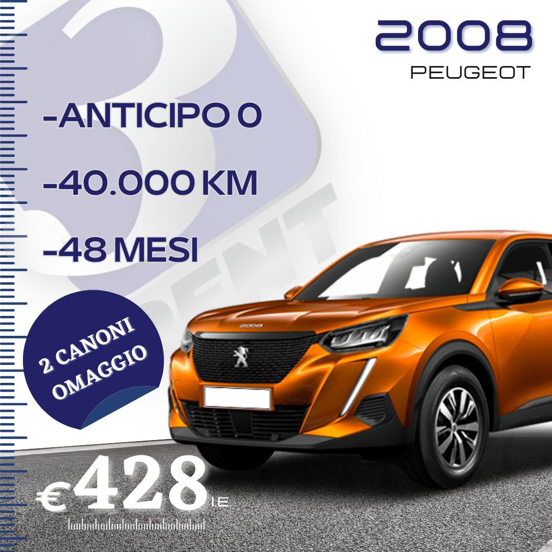 Peugeot 2008 in pronta consegna!